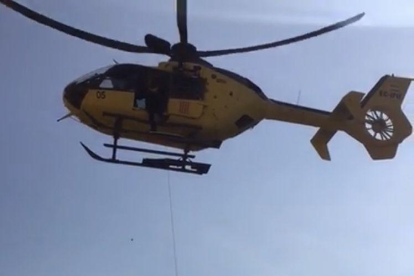 Imagen de archivo de un helicóptero de rescate.