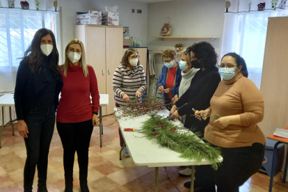 Taller de decoración navideña con la interiorista Marta Orós en Alcoletge