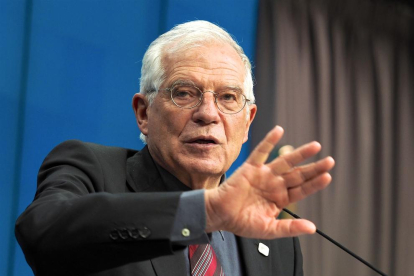El cap de la diplomàcia europea, Josep Borrell, en una imatge del mes de febrer.