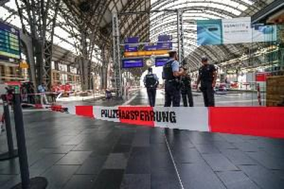 Muere un niño tras ser arrojado por un hombre a una vía y atropellado por un tren en Alemania