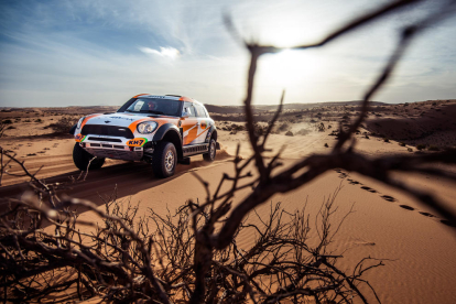 Laia Sainz ultima su preparación para el Dakar en el Rally Hail