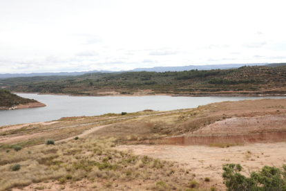 El pantano de L’Albagés desde donde se captará agua en un futuro.