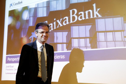 El president de CaixaBank, Jordi Jual