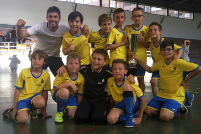 El equipo de la Escola Espiga gana la Copa Segrià de fútbol sala