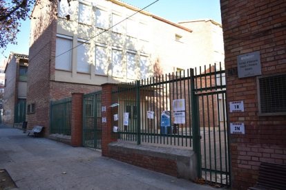 Exterior de la actual colegio Balàfia, en Valls d’Andorra.