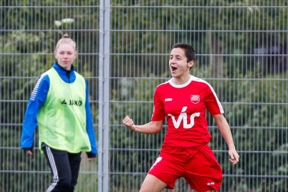 Alexandra Taberner, durante su anterior etapa en Islandia, donde ya jugó en 2019.