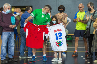 El voleibol lleidatà es bolca en el record a Jordi Eritja, jugador i entrenador que va morir el setembre