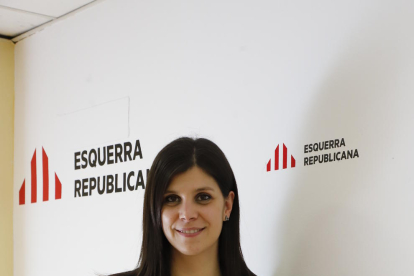 Marta Vilalta, candidata d’ERC per Lleida a les eleccions al Parlament de diumenge.