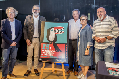 Presentación oficial ayer en la Llotja de la 25 Mostra de Cinema Llatinoamericà de Catalunya.