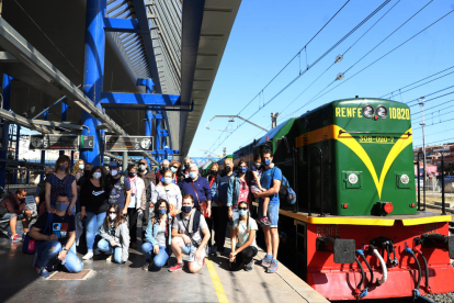 El Tren dels Llacs estrena de nou la temporada amb 120 viatgers