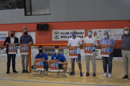 La final de la Copa Continental, que jugarán Llista y Sporting de Portugal, se presentó ayer en el pabellón Onze de Setembre de Mollerussa.