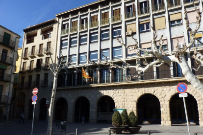 Imagen de archivo de la sede de la Paeria de Balaguer. 