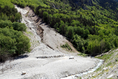 Una red de sensores alertará de posibles desprendimientos al valle de Valarties, en Arán