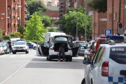 L’incident va provocar un gran desplegament de mossos i urbans.