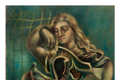 El óleo sobre tela ‘La musique’, de Antoni García Lamolla.