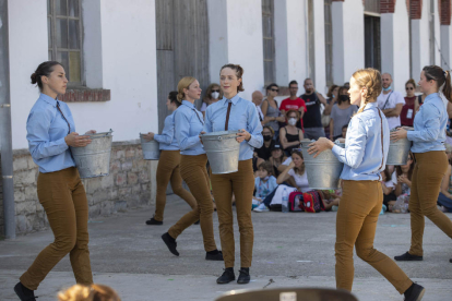 Laura Murphy Dance ahir a la Ciutat Trepat amb l’espectacle ‘Abacus’.