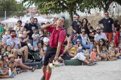 Laura Murphy Dance ahir a la Ciutat Trepat amb l’espectacle ‘Abacus’.