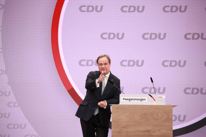 El sucesor de Angela Merkel en la CDU, Armin Laschet.