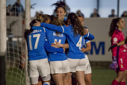 Lisa remata a l’àrea petita la falta lateral servida per Barbi que va suposar el gol de l’empat.