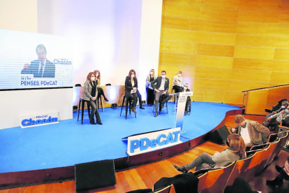 Pedro Sánchez ejerció de estrella invitada de la campaña del PSC en Lleida.