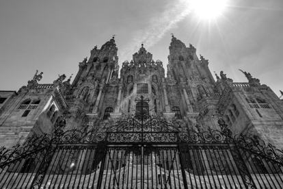 La catedral de Santiago.