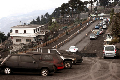 Troben el cos sense vida d'un home en l'àrea d'exclusió del volcà de La Palma