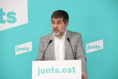 Jordi Sànchez, secretario general de JxCat, es blanco de las críticas.