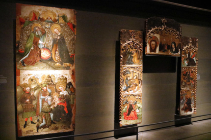 Una veintena piezas de las 111 en litigio de las parroquias de la Franja ya han salido del Museu de Lleida