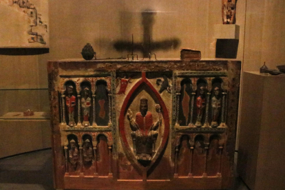 Una veintena piezas de las 111 en litigio de las parroquias de la Franja ya han salido del Museu de Lleida