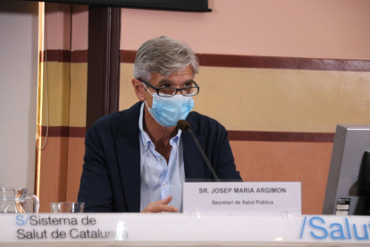 El secretario de Salud Pública, Josep Maria Argimon.