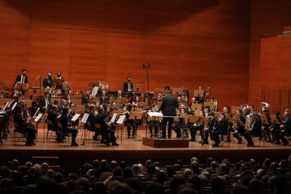 The Black Art Jazz Collective va omplir ahir de música l’auditori del Rectorat de la UdL, en el marc del festival Jazz Tardor de Lleida.