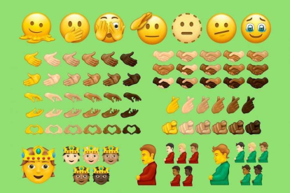 Un hombre embarazado y mayor diversidad étnica: así son los nuevos emojis