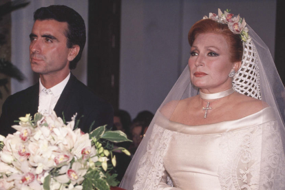 la boda de Rocio Jurado y Ortega Cano