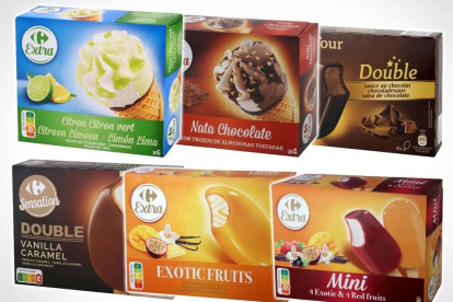 Carrefour retira 29 varietats de gelat de la seua marca per la contaminació amb òxid d'etilè