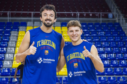 Sertac Sanli i Rokas Jokubaitis, dos dels fitxatges d’aquest any.
