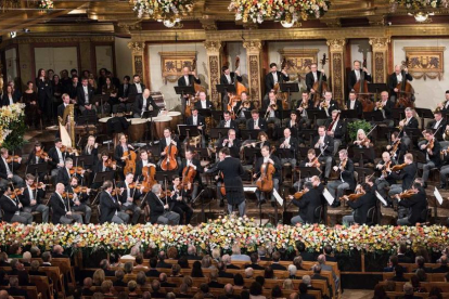 Imatge d’arxiu de l’Orquestra Filharmònica de Viena en el seu tradicional concert d’Any Nou.