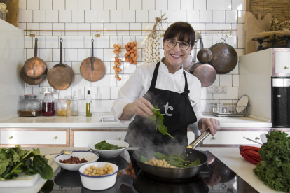 La cocinera y restauradora leridana Teresa Carles.