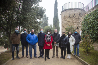 El subdelegat del Govern i l’alcaldessa van estrenar l’obra.