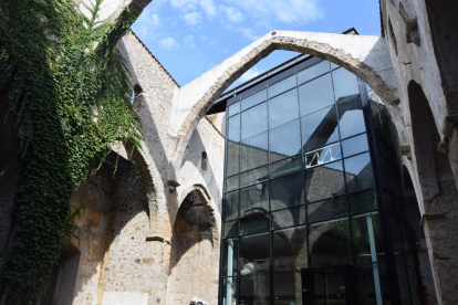 Las instalaciones de la bibloteca Sant Agustí.