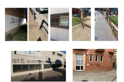 Un ajuntament del Segrià fa una crida a aturar el vandalisme als carrers