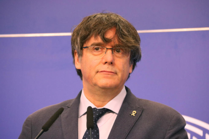 El expresidente de la Generalitat de Cataluña y líder de Junts Carles Puigdemont