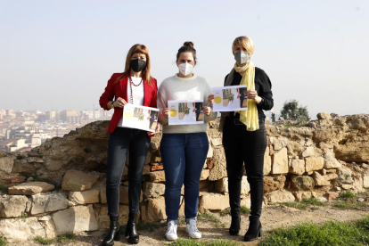 Presentación de ‘#SOSnoscasamos’, ayer en el Castell Templer. 