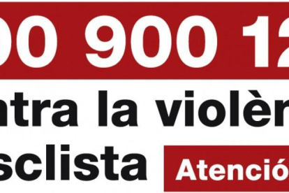 Telèfon d'atenció contra la violència masclista