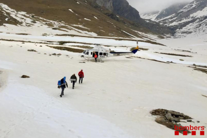 Dos excursionistes hauran de pagar més de 2.600 euros pel seu rescat durant l'estat d'alarma