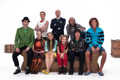Los principales personajes del programa ‘La família del Super3’.