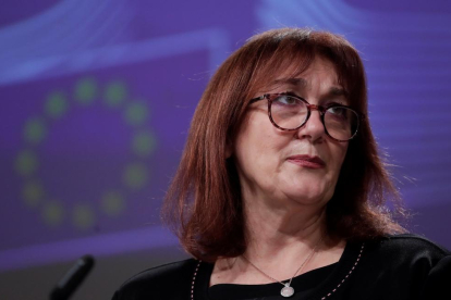 La vicepresidenta de la Comisión Europea Dubravka Suica.