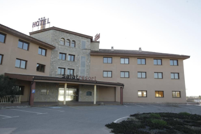 L’hotel de Masia Salat, que es convertirà en residència.