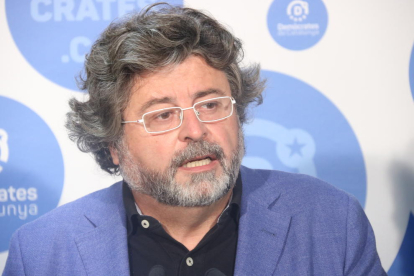 El portavoz político de Demòcrates, Toni Castellà.