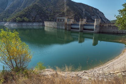 L’embassament d’Oliana, a la conca del Segre, està al 55,6% de la capacitat total.