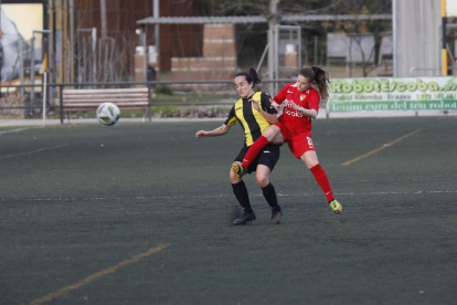 Un partido reciente en el campo del Pardinyes de Primera Nacional Femenina.